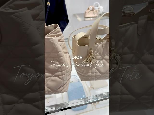 DIOR  Comparing Brand New  Dior Toujours Vertical Tote Medium vs. Small Must Have!#dior  #diorbag