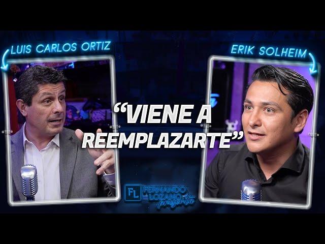 Todos me decían, "Viene a reemplazarte" - Erik Solheim y Luis Carlos Ortiz