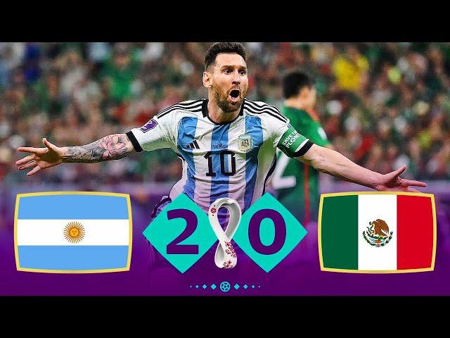 ARGENTINA 2-0 MÉXICO | Mundial de Qatar 2022