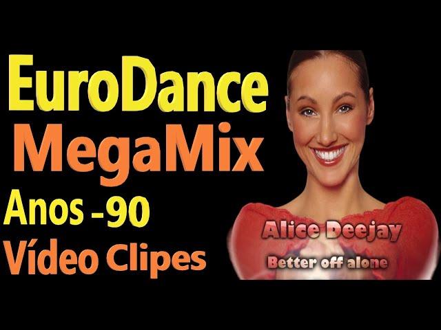 EuroDance - MegaMix  Anos 90  Vídeo Clipes