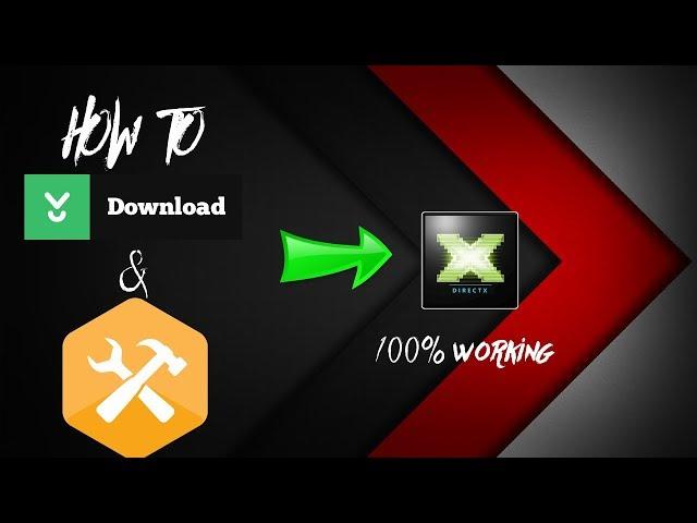 **HOW TO DOWNLOAD AND INSTALL DIRECTX JUN2010 | 100% WORKING**