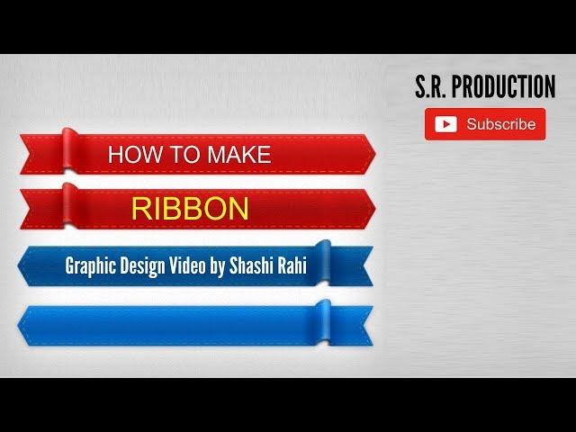 How to make Ribbon || Coreldraw || Shashi Rahi