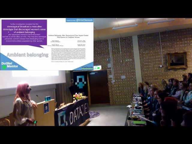 DataTjej 2013 Iris Classon: My Barbie did not have a computer part1-3