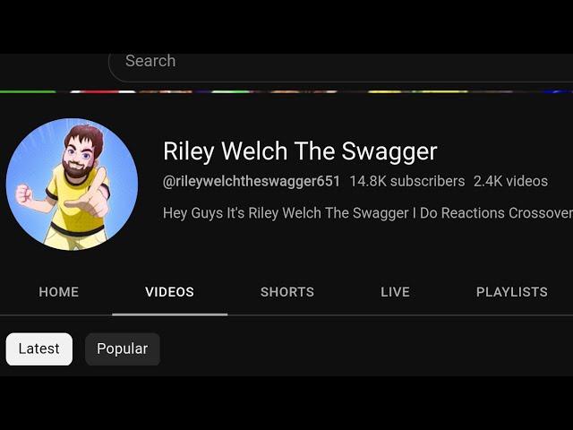 RILEY WELCH THE SWAGGER RANT (RAGE)