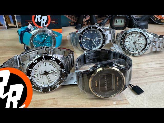 Unboxing Seiko LX, Casio, Grand Seiko, Doxa, and Seiko (Exquisite Timepieces)