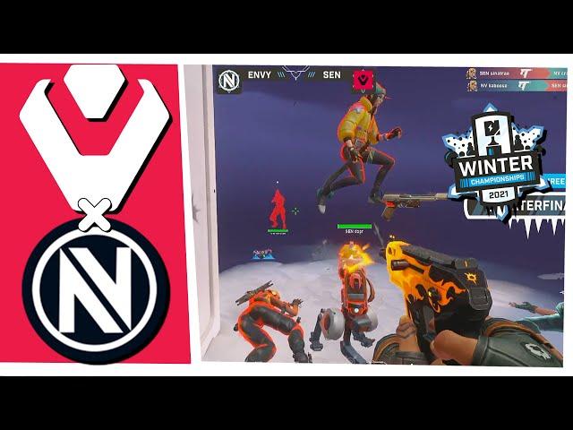 SENTINELS vs ENVY - HIGHLIGHTS | Nerd Street Gamers - Winter Championship