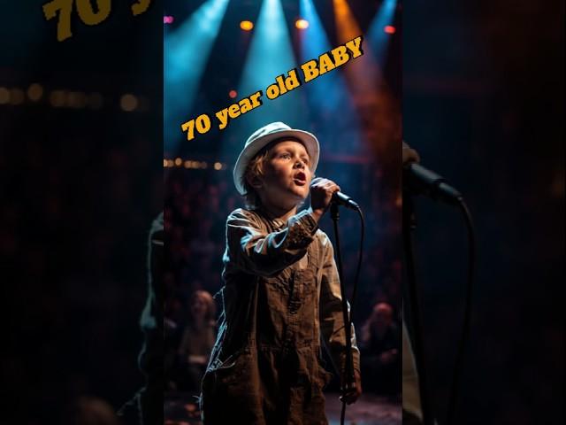 #talent The old disorder baby singing left the judges of AGT amazed!