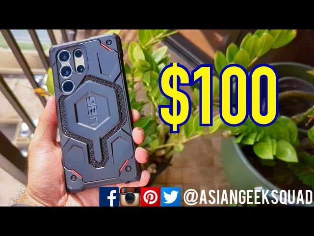 Reviewing the $100 UAG Urban Armor Gear - Monarch Pro Kevlar Black for the Samsung Galaxy S23 Ultra