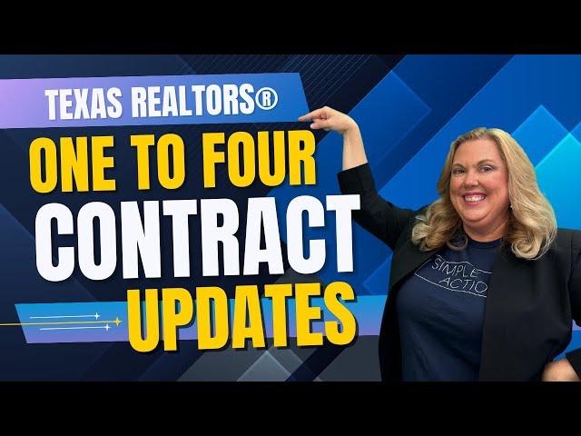 Texas Realtors®: Major Contract Changes You Need to Know Starting January 2025!