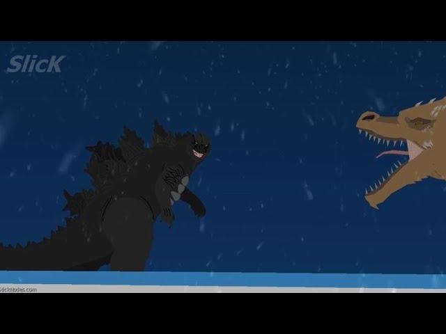 Godzilla KOTM Antarctica scene... but from Kevin's POV