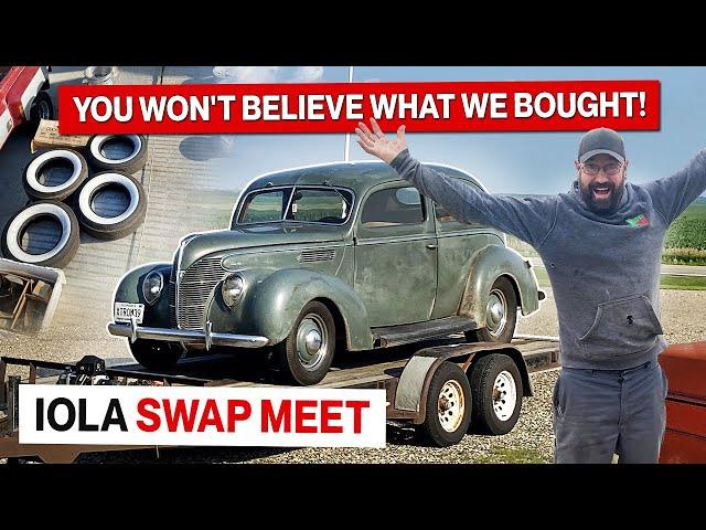 We Hit the Motherlode of Car Parts! The Midwest's Greatest Swap Meet! Iola, Wisconsin 2024!