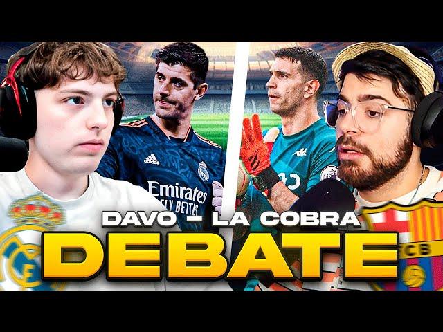 DEBATE CON LA COBRA: COURTOIS o EL DIBU? EL MADRID TIENE UN MAL EQUIPO? GUARDIOLA TRACIONO AL BARCA?