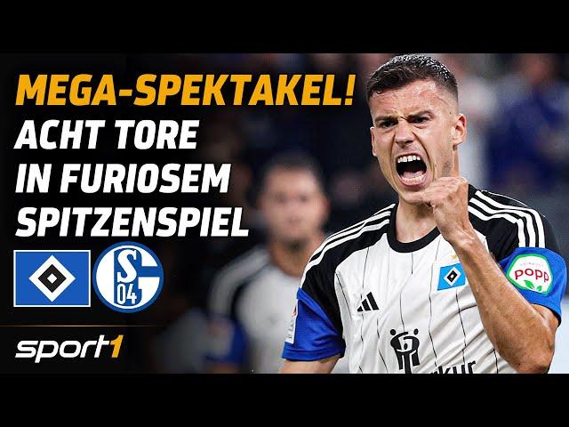 Hamburger SV - FC Schalke 04  | 2. Bundesliga Tore und Highlights 1. Spieltag