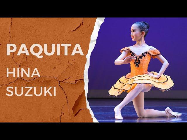 Youth America Grand Prix 2023 Finals Pre-Competitive Top 12 Winner - Hina Suzuki - Age 9 - Paquita