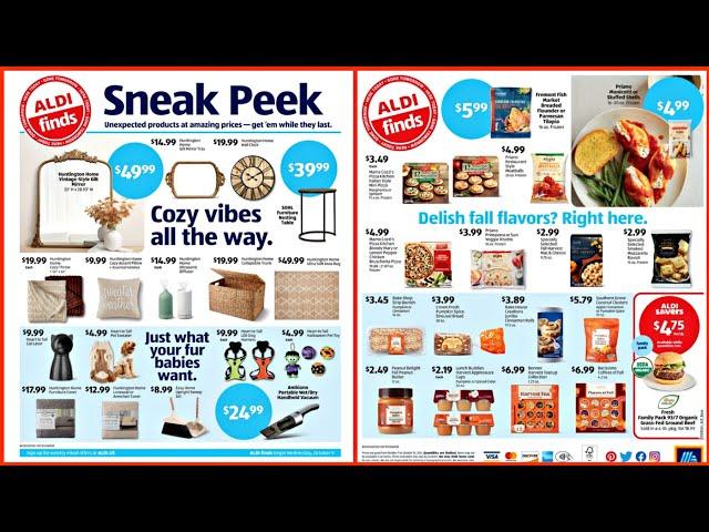 ALDI SNEAK PEEK 10/9/2024 - 10/15/2024