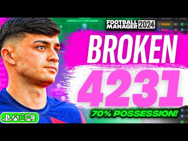 The BEST Possession FM24 Tactic (70% Possession!) | FM24 Best Tactics