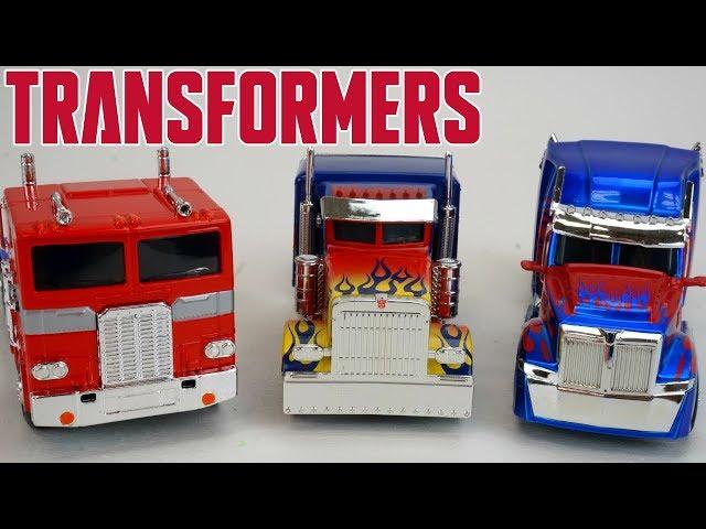 Transformers DIECAST Cars Optimus Prime Bumblebee Hot Rod Collection Toys! DAY 6