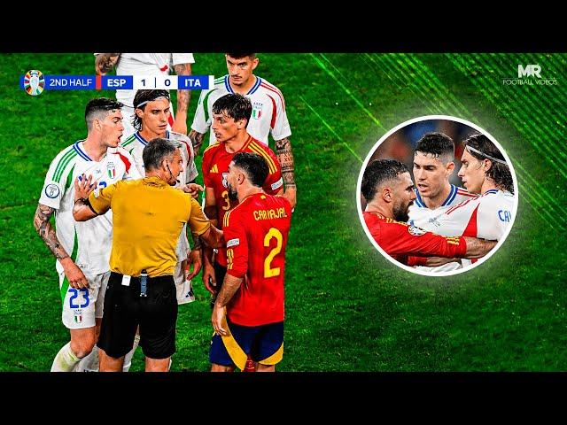 INSANE Scenes of Spain DOMINATING Italy in EURO 2024 