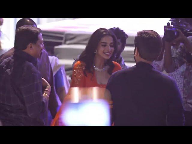 Actress Meenakshi Chaudhary Entry @ Mechanic Rocky Pre-Release Event Trailer 2.0 | Vishwaksen