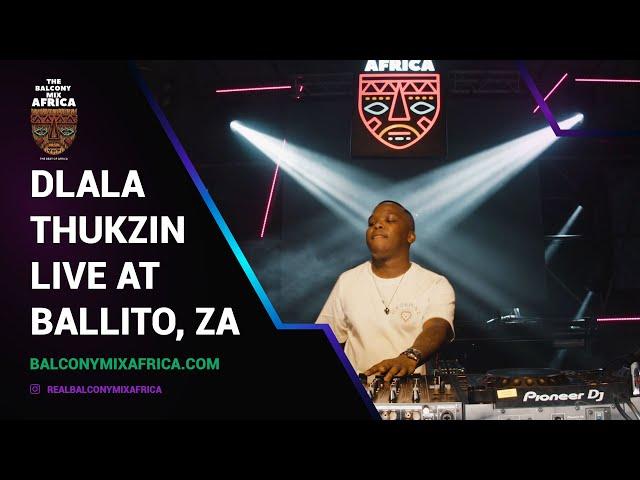 Amapiano Balcony Mix \w DLALA THUKZIN Live at Ballito, Durban, South Africa | Amapiano Mix 2024