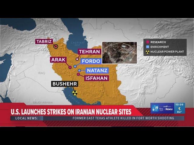 CBS19+ EXTENDED COVERAGE | U.S. launches strikes on Iranian nuclear facilities