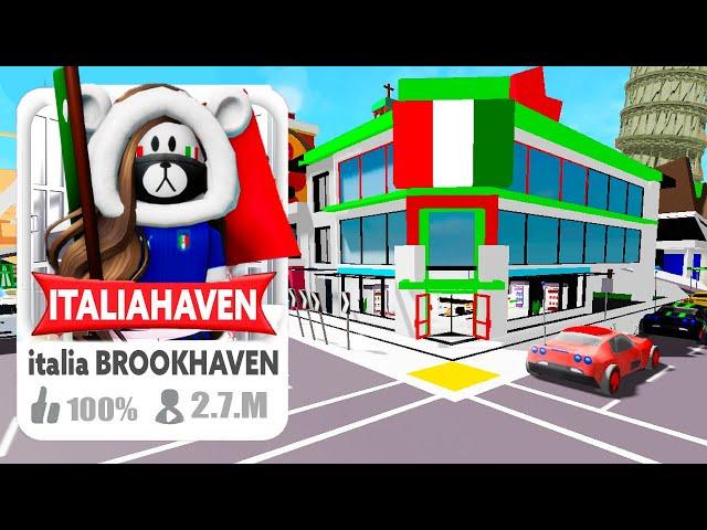 HO CREATO UN BROOKHAVEN SOlO PER ITALIANI SU ROBLOX!