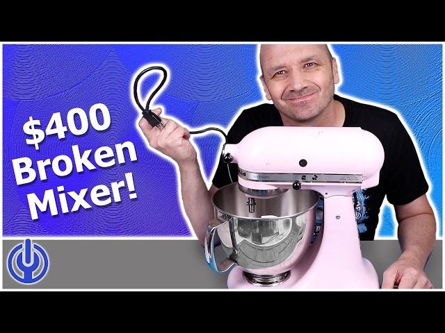 I Bought a BROKEN KitchenAid Mixer! Let's Try to Fix It!