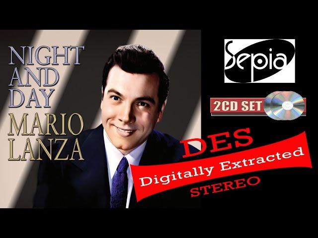 New Mario Lanza DES CD from Sepia Records "Night and Day"