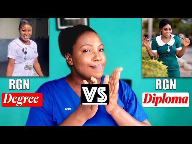 Job Difference Between DEGREE General Nurses and DIPLOMA General Nurses