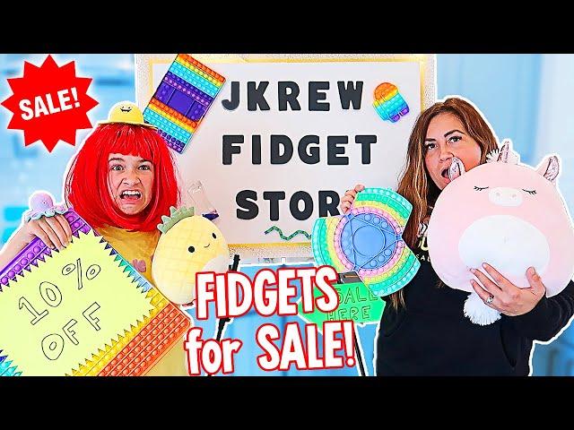 We OPENED Our Own FIDGET STORE At Home!! | JKREW