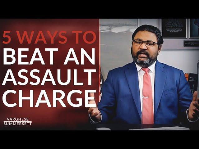 5 Ways to Beat an Assault Charge in Texas