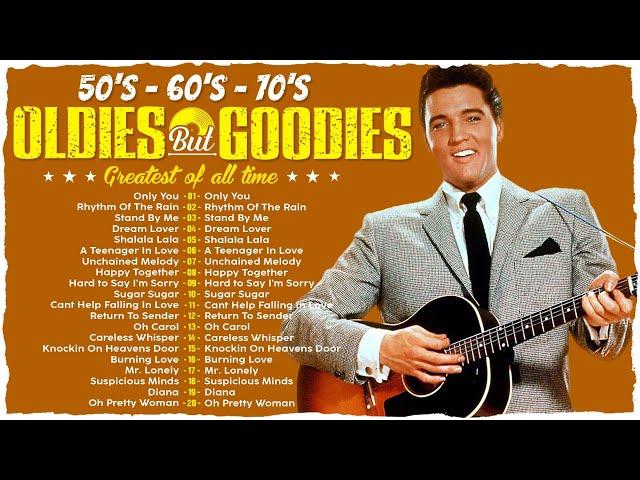 Oldies But Goodies 50s 60s 70s - Paul Anka, Elvis Presley, Roy Orbison, The Platters,Engelbert