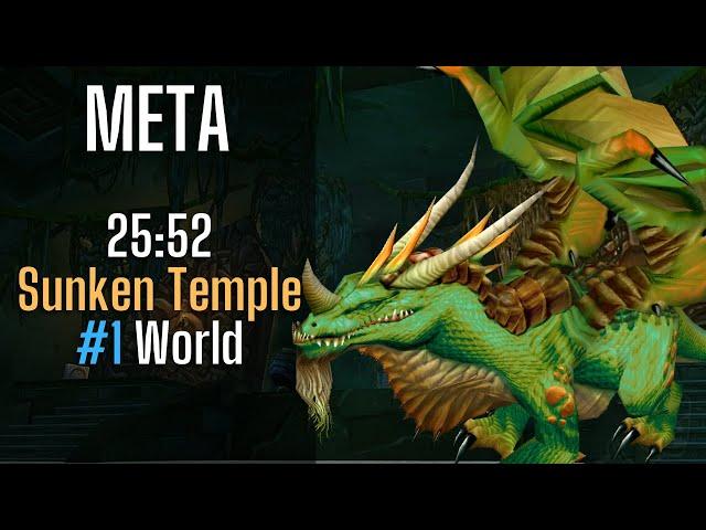 25:52 #1 World Sunken Temple Speedrun by META