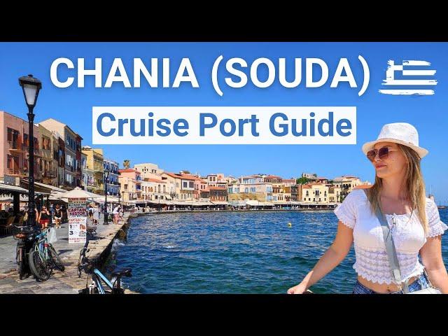 Chania Crete Cruise Port Guide (Greece) | Chania Old Town Highlights (4K)