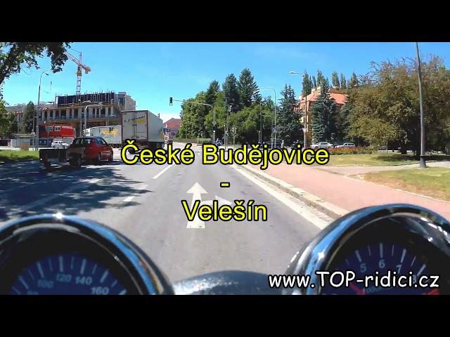 Mototrasa České Budějovice - Velešín (E55) - www.top-ridici.cz