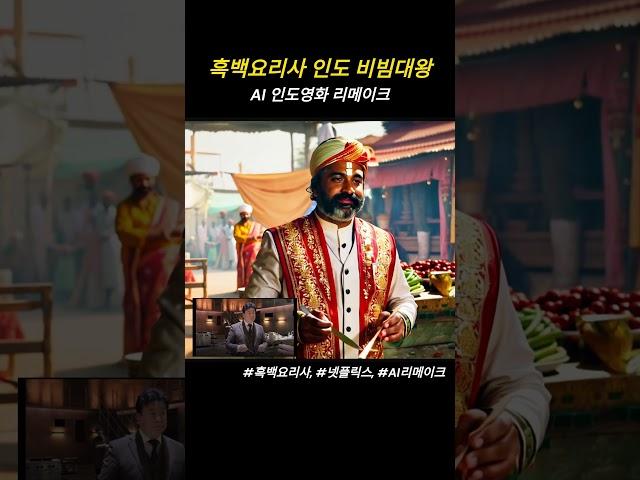 흑백요리사 비빔대왕 인도영화 리메이크