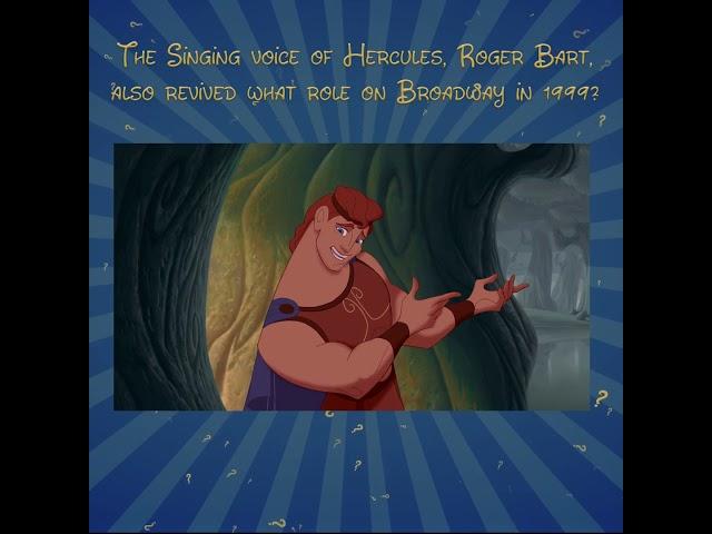 What else did he perform? #disney #animation #trivia