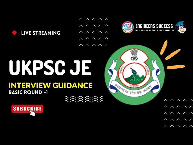 #7 UKPSC JE Interview Guidance Program | Mock interview preparation | #ukpscje