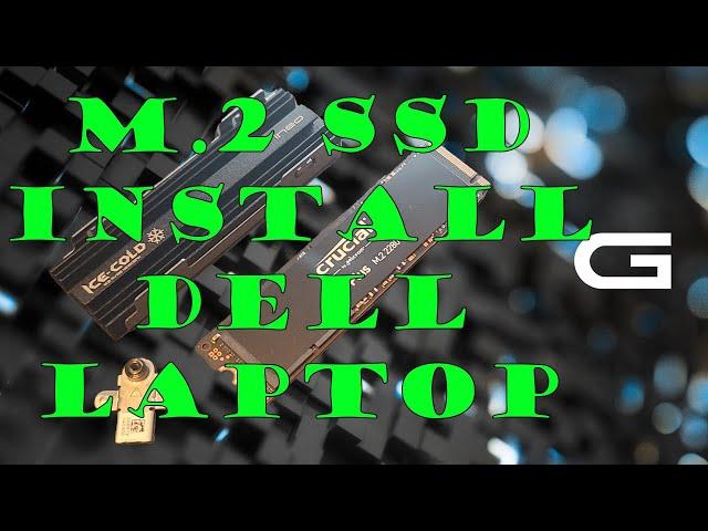 How to Upgrade SSD on a Dell G15 5511 | Increase Laptop Memory Storage | Install M.2 PCIe Hard Drive
