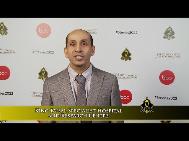 King Faisal Specialist Hospital Research Centre is a Winner in the Stevie Awards for Great Employers