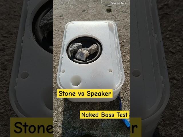 Stone 🪨 vs MZ Portable Bluetooth Speaker Bass Test , bass test speaker
