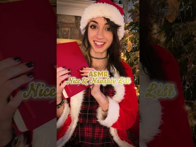 ASMR Nice & Naughty List #asmr #sleep #relaxing