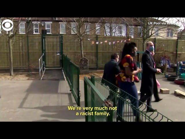 WEB EXTRA: Prince William Says Royal Family Isn't Racist