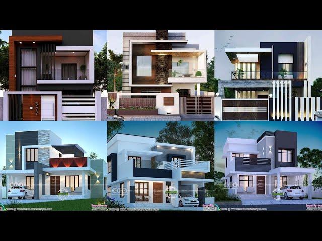 TOP 15 Modern Elevation Designs for Double floor house | 2 Floor House Elevation india #HouseDesigns