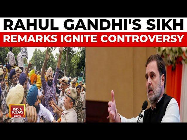 Rahul Gandhi's US Trip Sparks Political Controversy Over Sikh Remarks