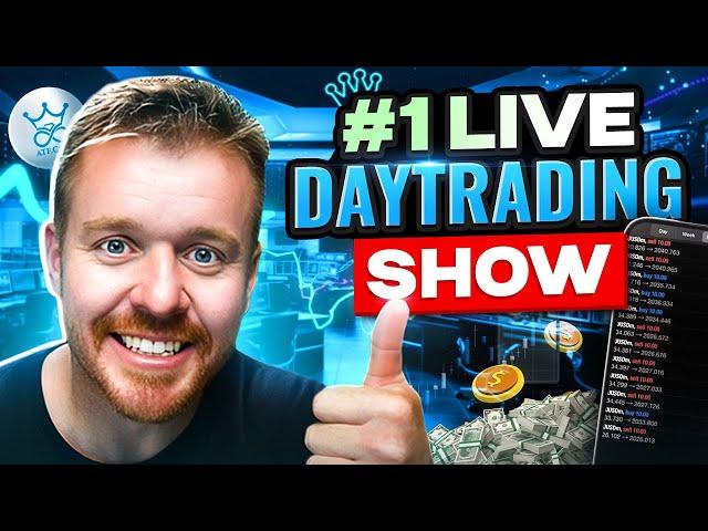 DAYTRADING LIVE! Nasdaq Futures! Patrick Wieland Concepts!