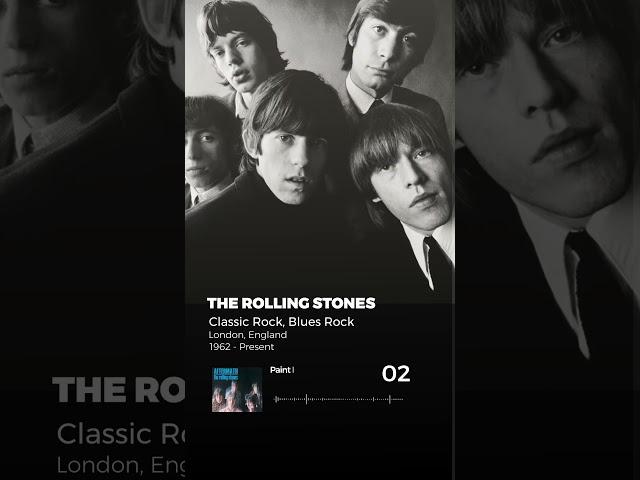 The Rolling Stones Most Listened Songs  #rockband #classicrock