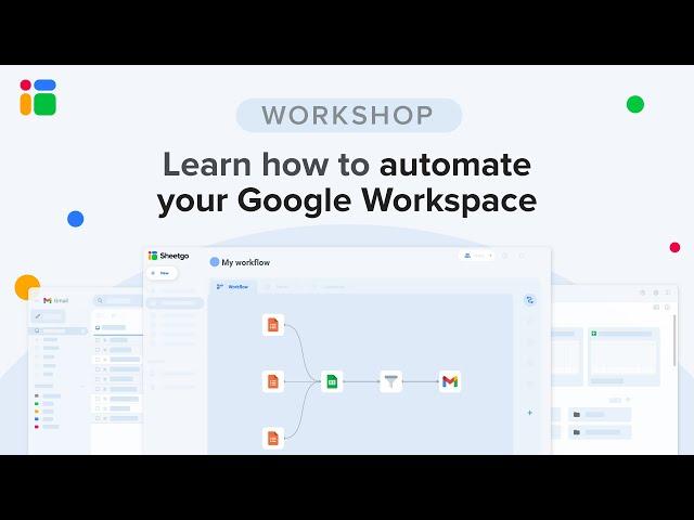 Automate your Google Workspace - University fund management and reporting workshop