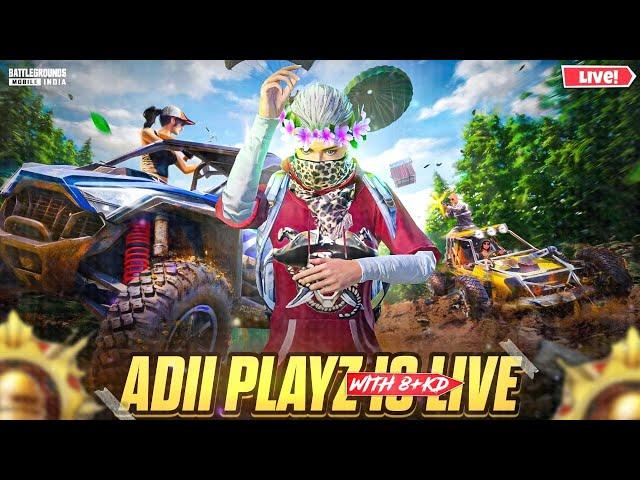 BLIND PUSHER STREAMER IS HERE !! | BGMI LIVE | BGMI WITH ADI | @adii_playz #shorts #bgmi #pubgmobile