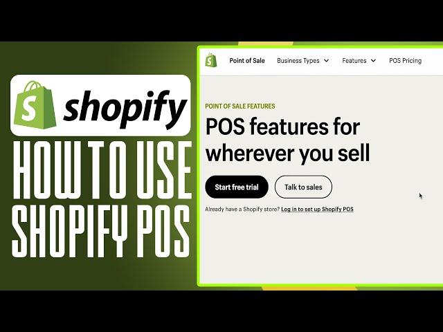 Shopify POS Tutorial For Beginners (2024) How To Use Shopify POS